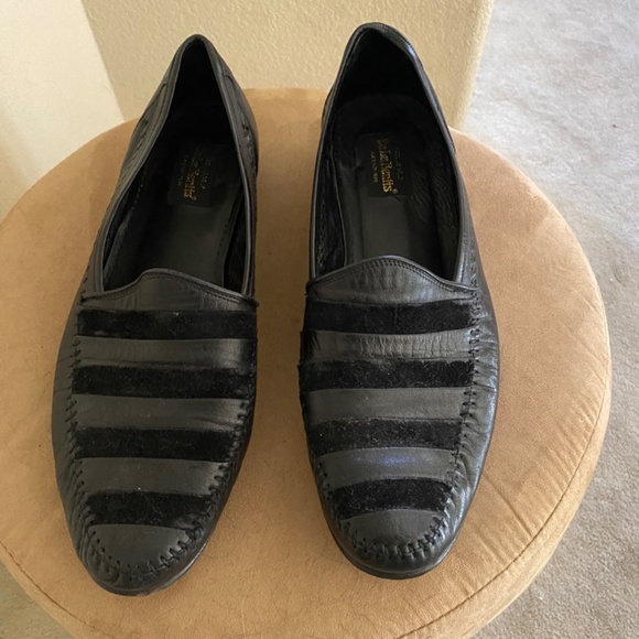 Men's De La Rentis Leather and Suede Shoes - Picture 1 of 5